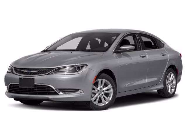 2015 Billet Silver Metallic Clearcoat Chrysler 200 Limited FWD Sedan