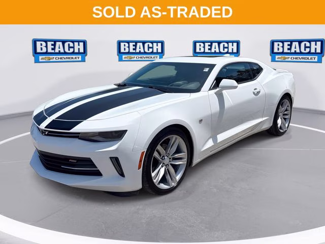 2017 Summit White Chevrolet Camaro 2LT RWD Coupe