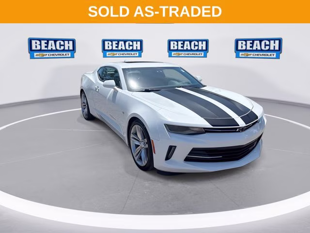 2017 Summit White Chevrolet Camaro 2LT RWD Coupe