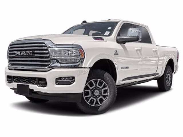 2023 Pearl White Ram 3500 Limited Longhorn 4X4 Truck