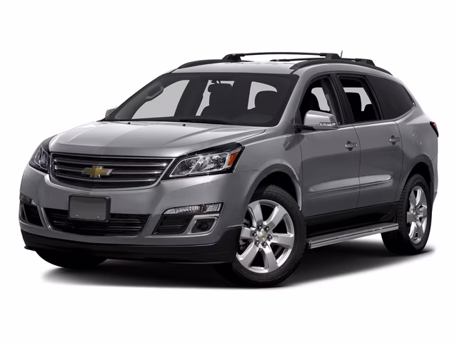 2016 Silver Ice Chevrolet Traverse LT AWD SUV