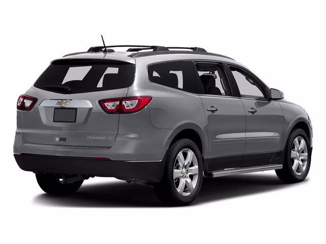 2016 Silver Ice Chevrolet Traverse LT AWD SUV