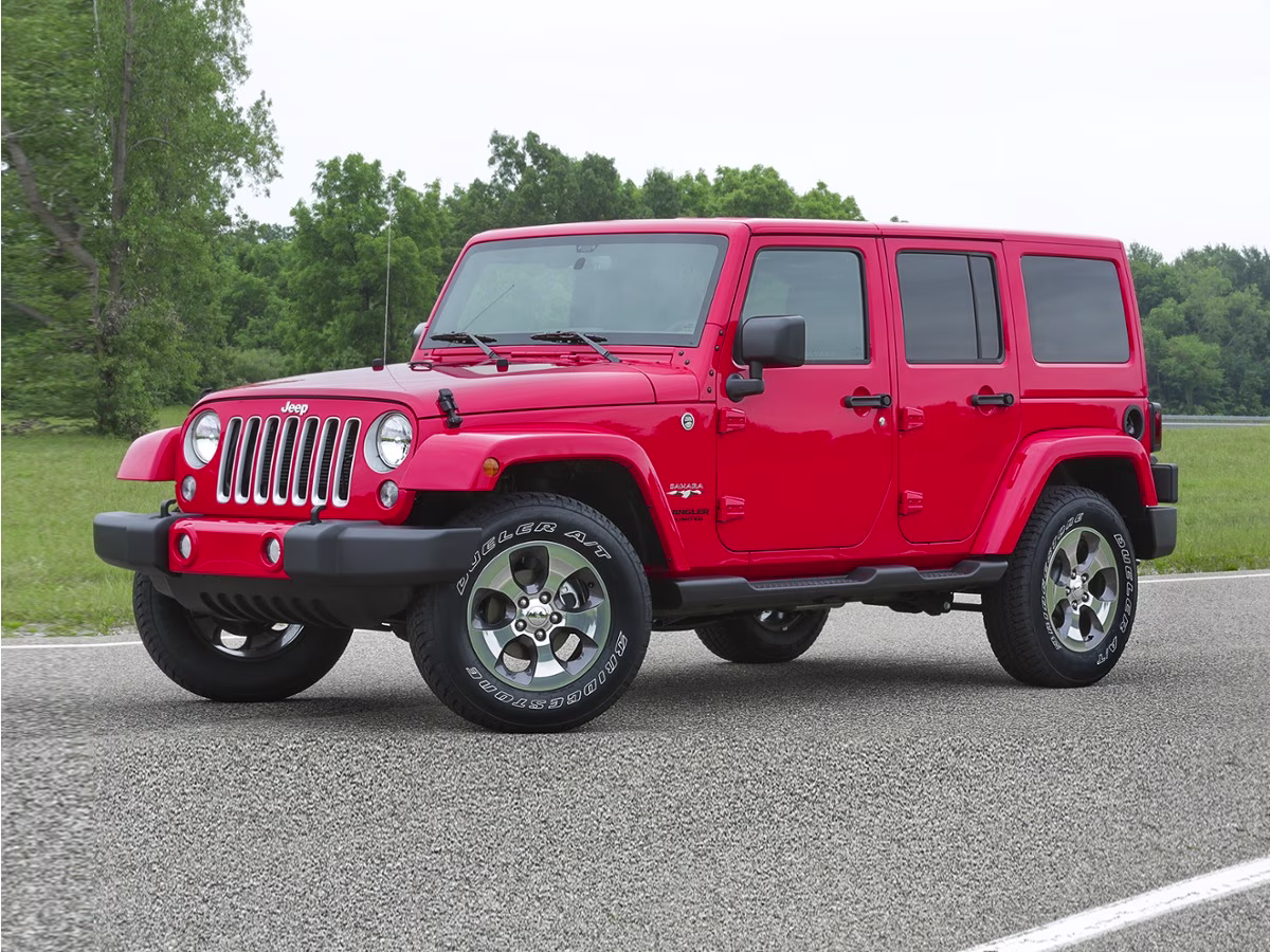 2017 Rhino Clearcoat Jeep Wrangler Unlimited Sahara 4X4 SUV