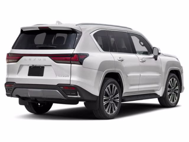 2026 White Lexus LX 600 Luxury 4X4 SUV