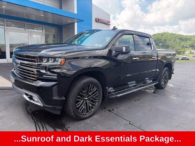 2020 Black Chevrolet Silverado 1500 High Country 4X4 Truck