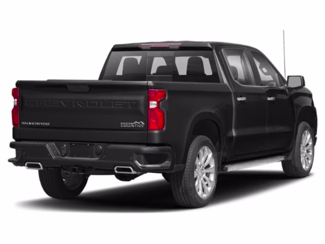 2020 Black Chevrolet Silverado 1500 High Country 4X4 Truck