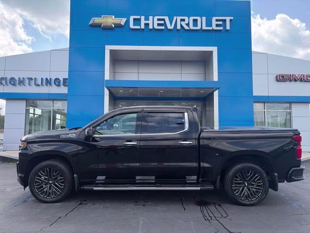 2020 Black Chevrolet Silverado 1500 High Country 4X4 Truck