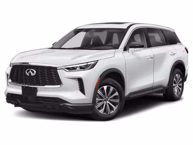 2025 Glacier White INFINITI QX60 PURE FWD SUV