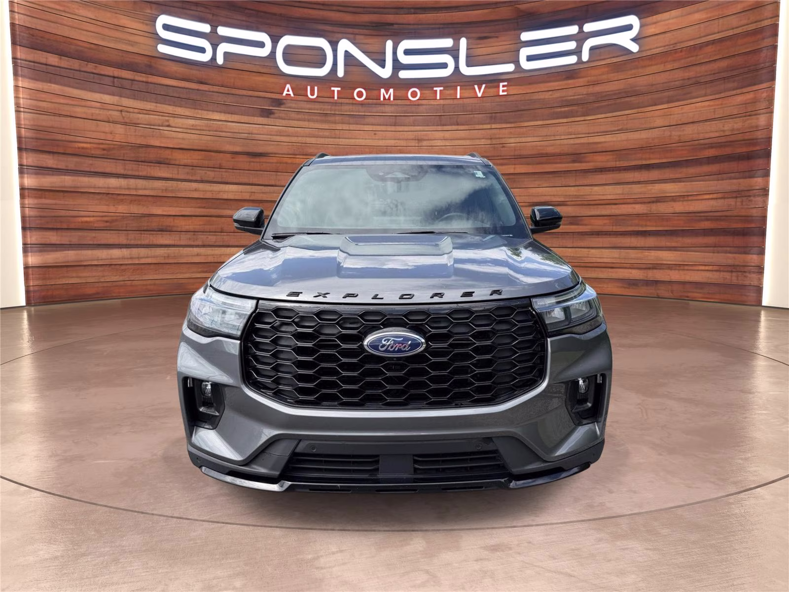 2025 Carbonized Gray Metallic Ford Explorer ST-Line 4X4 SUV