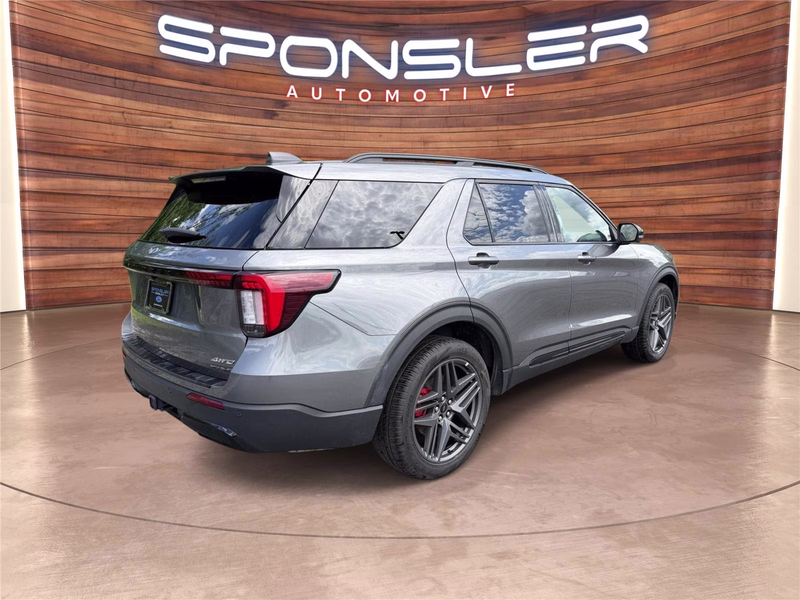 2025 Carbonized Gray Metallic Ford Explorer ST-Line 4X4 SUV