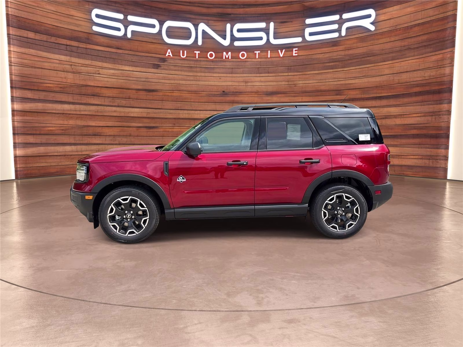 2026 Ruby Red Metallic Tinted Clearcoat Ford Bronco Sport Outer Banks 4X4 SUV