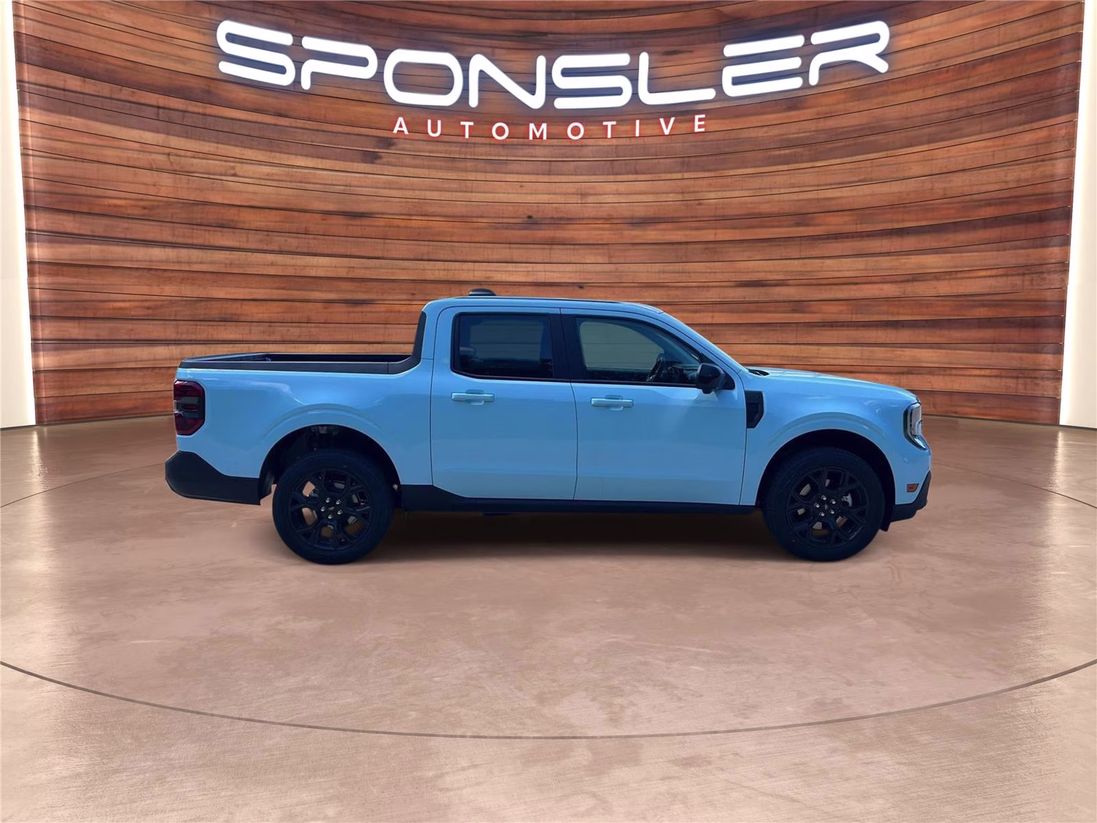 2026 Light Blue Ford Maverick LARIAT AWD Truck