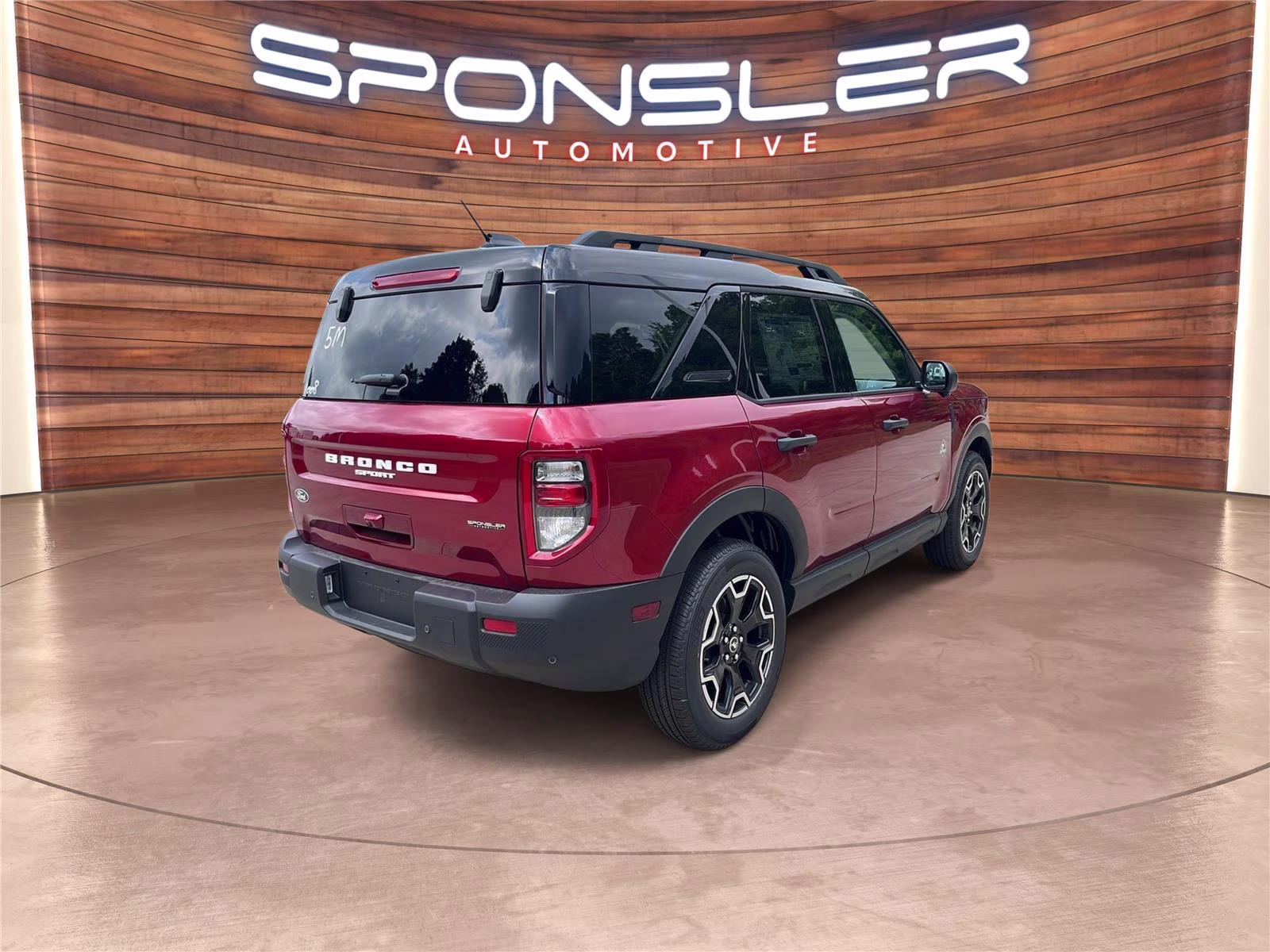2026 Ruby Red Metallic Tinted Clearcoat Ford Bronco Sport Outer Banks 4X4 SUV