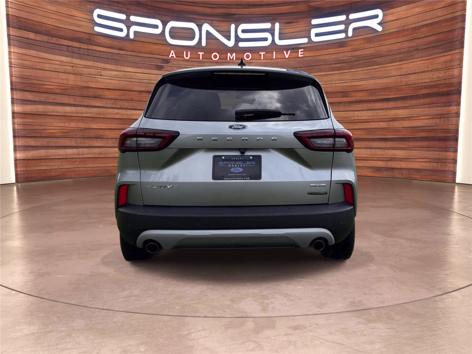 2024 Iconic Silver Ford Escape Active AWD Crossover