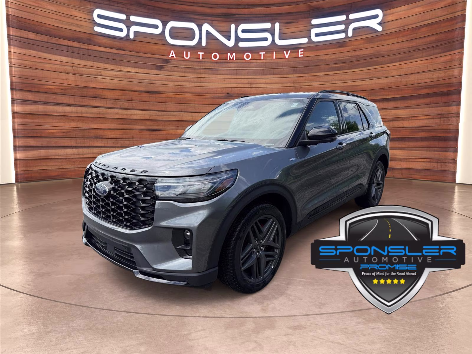 2025 Carbonized Gray Metallic Ford Explorer ST-Line 4X4 SUV