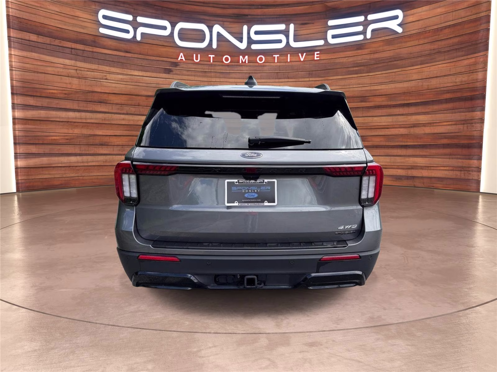 2025 Carbonized Gray Metallic Ford Explorer ST-Line 4X4 SUV
