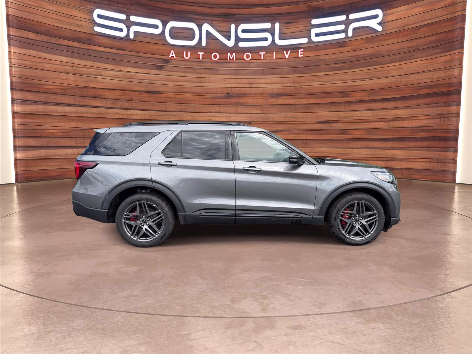 2025 Carbonized Gray Metallic Ford Explorer ST-Line 4X4 SUV