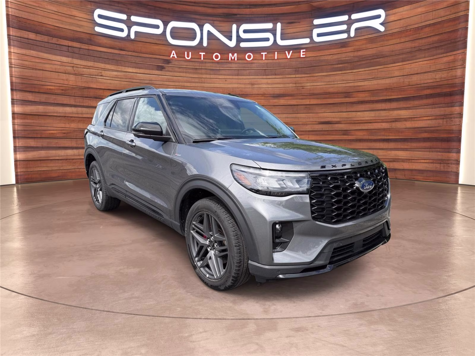 2025 Carbonized Gray Metallic Ford Explorer ST-Line 4X4 SUV
