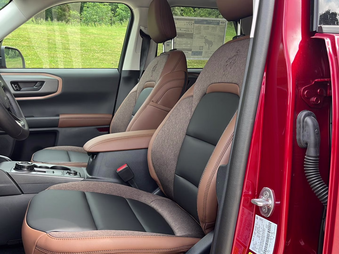 2026 Ruby Red Metallic Tinted Clearcoat Ford Bronco Sport Outer Banks 4X4 SUV