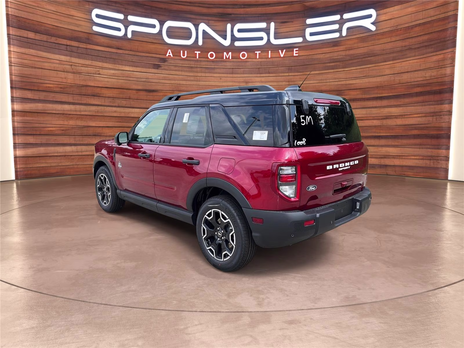 2026 Ruby Red Metallic Tinted Clearcoat Ford Bronco Sport Outer Banks 4X4 SUV