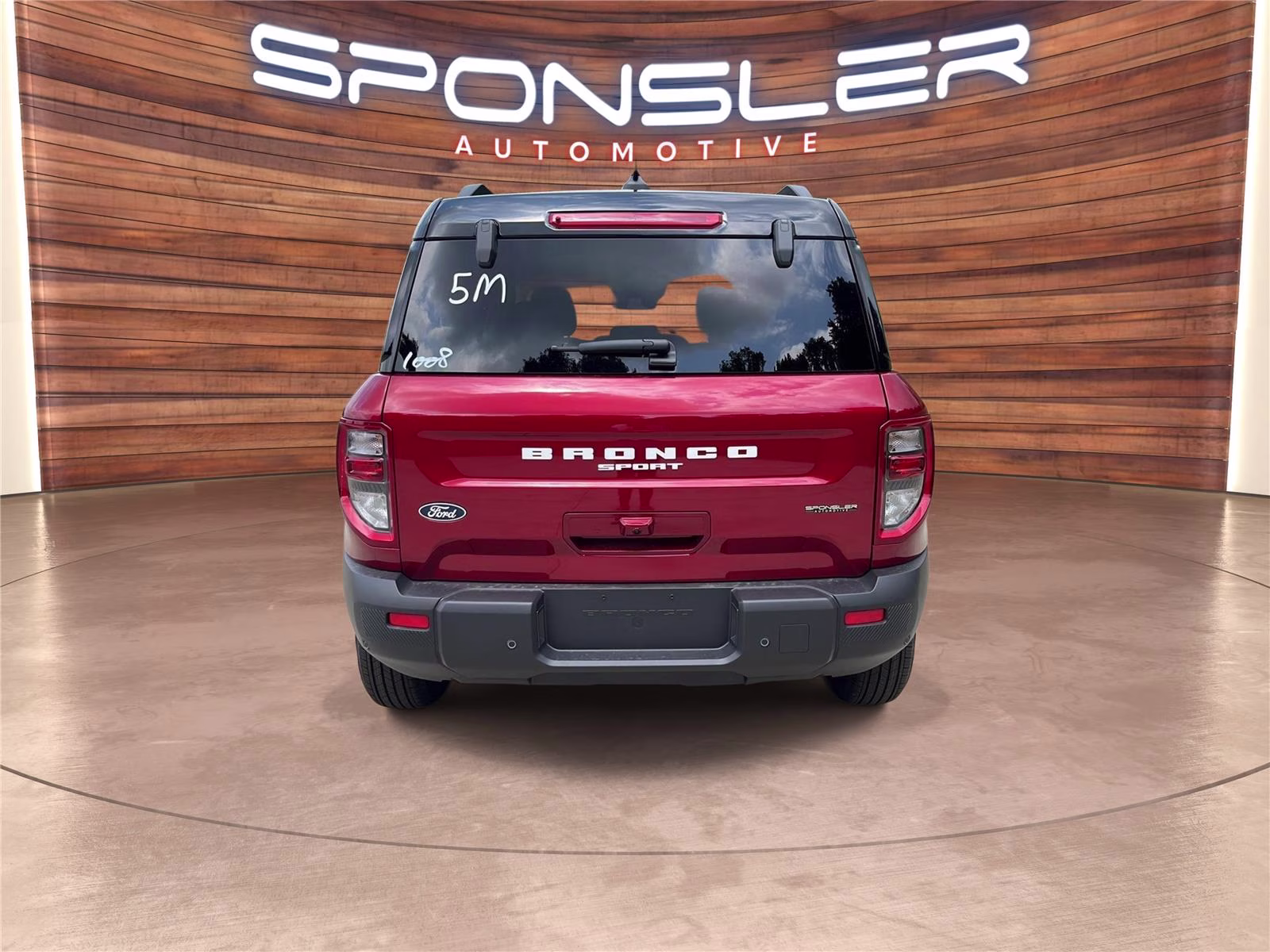 2026 Ruby Red Metallic Tinted Clearcoat Ford Bronco Sport Outer Banks 4X4 SUV