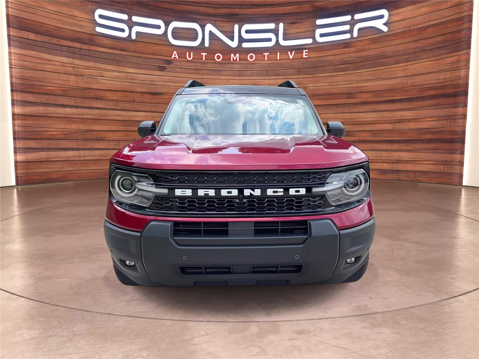2026 Ruby Red Metallic Tinted Clearcoat Ford Bronco Sport Outer Banks 4X4 SUV