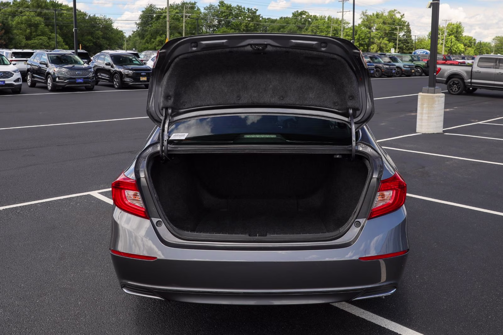 2019 Modern Steel Metallic Honda Accord Sedan LX 1.5T FWD Sedan