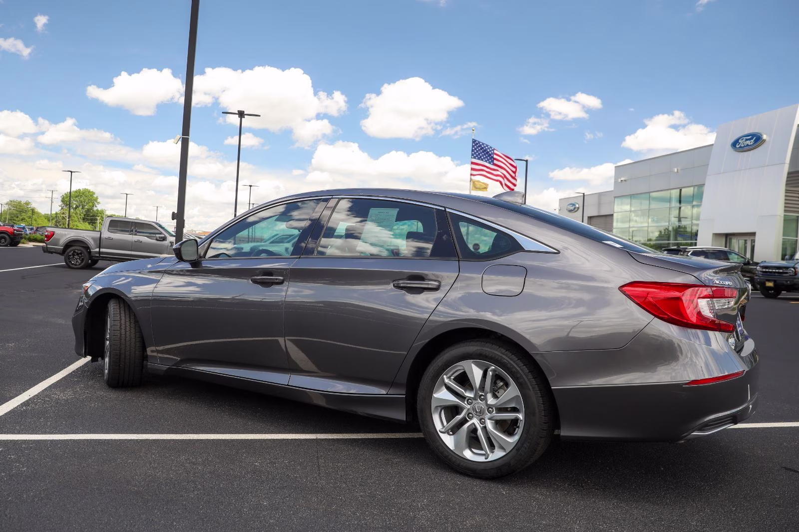 2019 Modern Steel Metallic Honda Accord Sedan LX 1.5T FWD Sedan