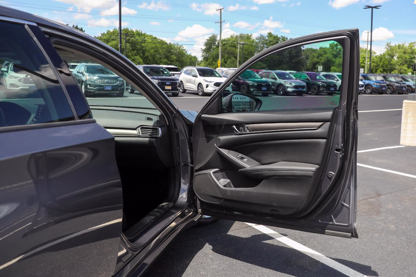 2019 Modern Steel Metallic Honda Accord Sedan LX 1.5T FWD Sedan