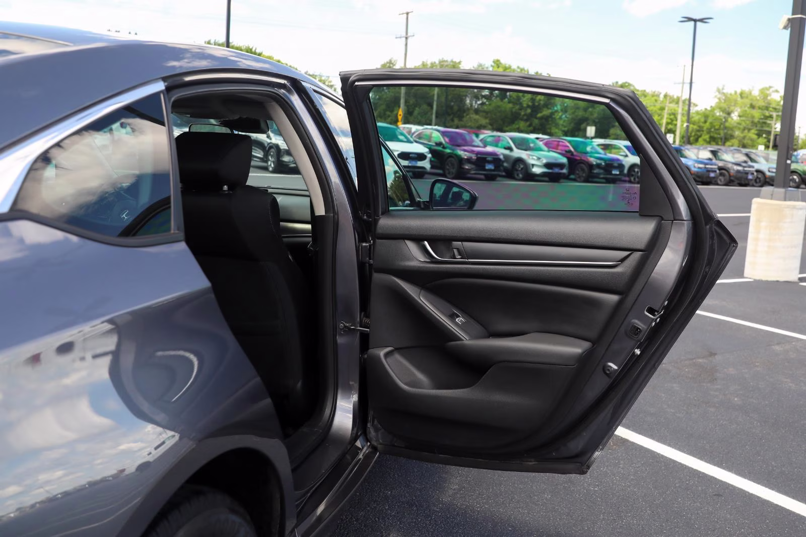 2019 Modern Steel Metallic Honda Accord Sedan LX 1.5T FWD Sedan