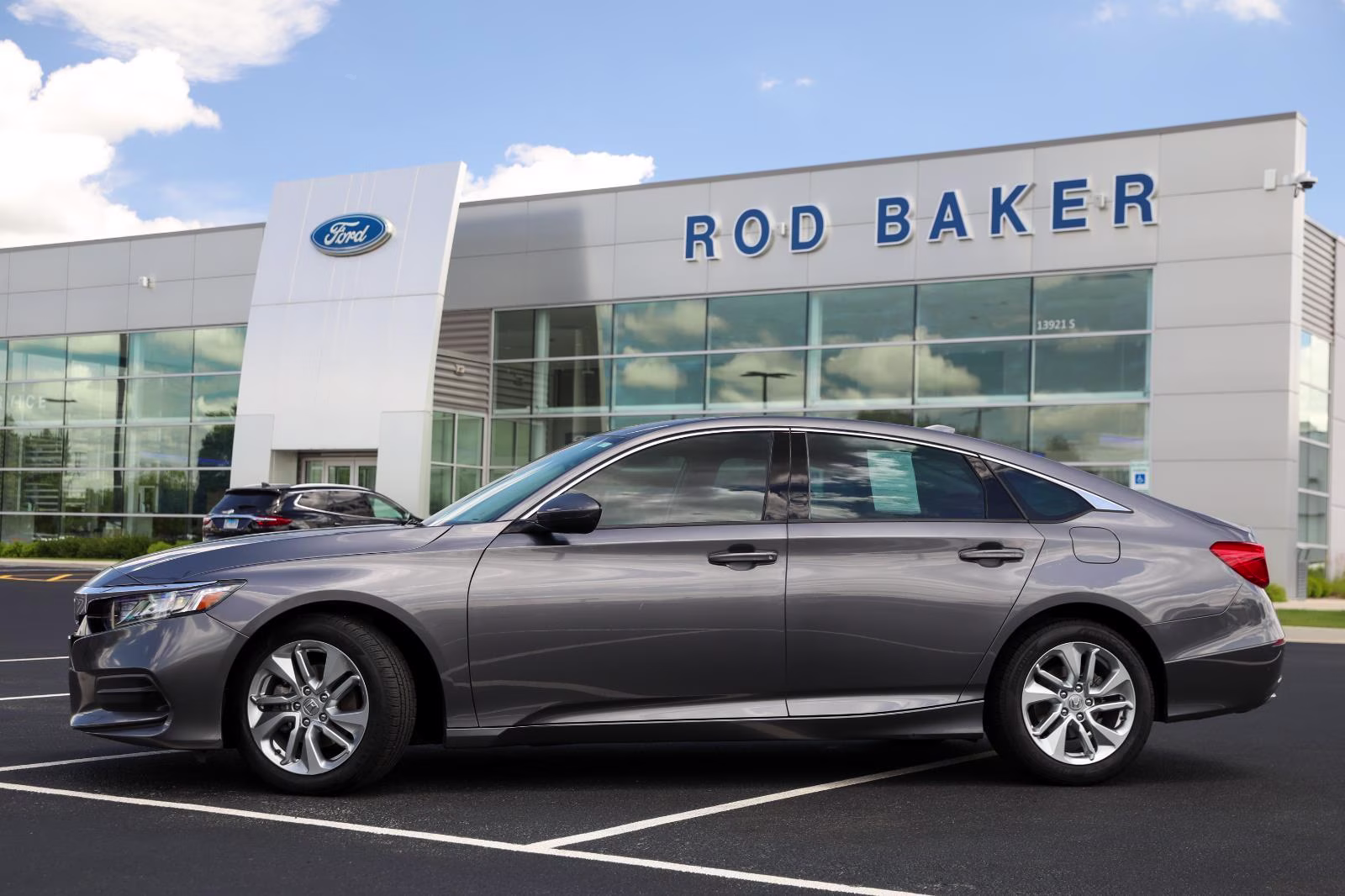 2019 Modern Steel Metallic Honda Accord Sedan LX 1.5T FWD Sedan
