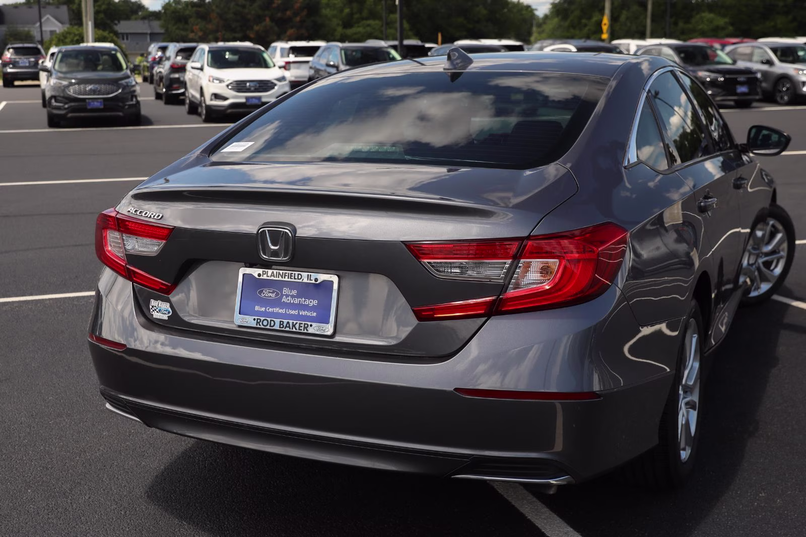 2019 Modern Steel Metallic Honda Accord Sedan LX 1.5T FWD Sedan