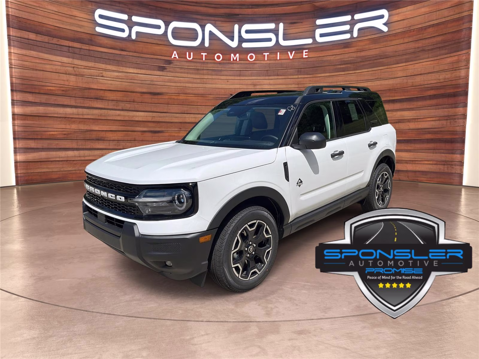 2026 Oxford White Ford Bronco Sport Outer Banks 4X4 SUV