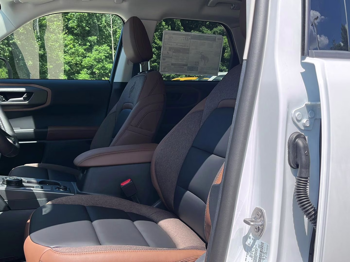 2026 Oxford White Ford Bronco Sport Outer Banks 4X4 SUV