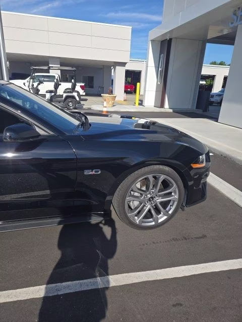 2022 Shadow Black Ford Mustang GT Premium RWD Convertible