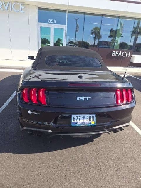 2022 Shadow Black Ford Mustang GT Premium RWD Convertible