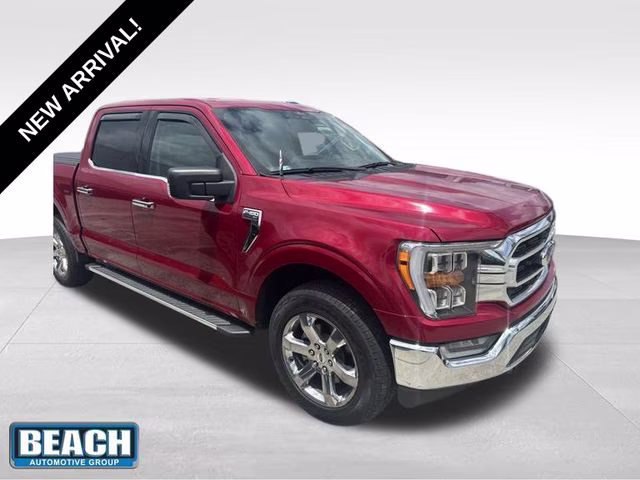 2022 Red Metallic Ford F-150 XLT 4X4 Truck