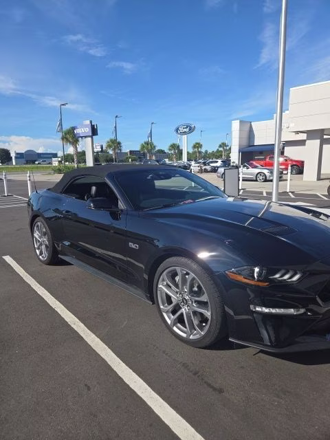 2022 Shadow Black Ford Mustang GT Premium RWD Convertible