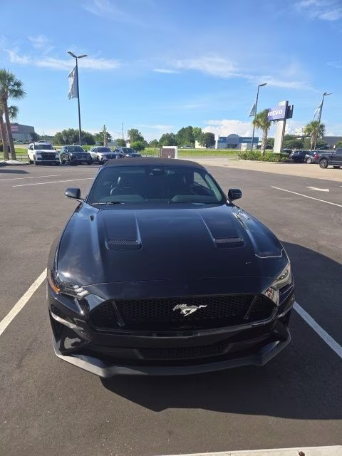 2022 Shadow Black Ford Mustang GT Premium RWD Convertible