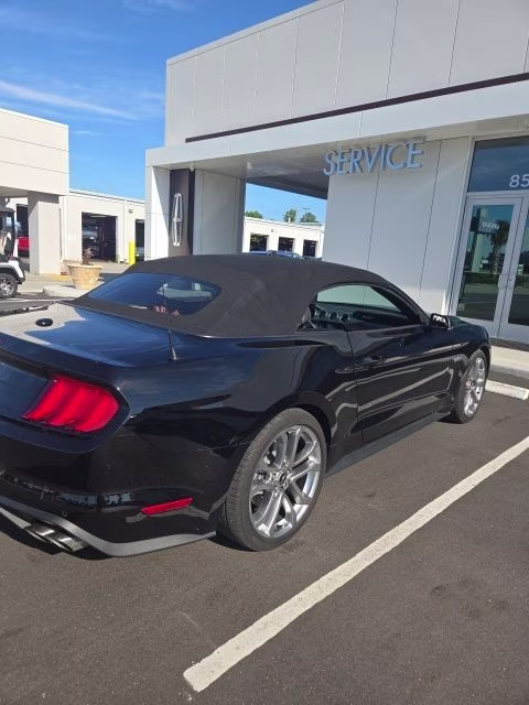 2022 Shadow Black Ford Mustang GT Premium RWD Convertible