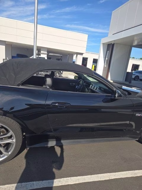 2022 Shadow Black Ford Mustang GT Premium RWD Convertible