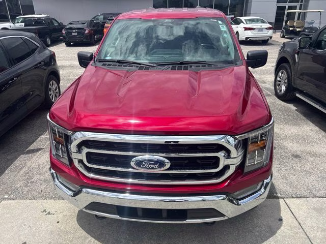 2022 Red Metallic Ford F-150 XLT 4X4 Truck