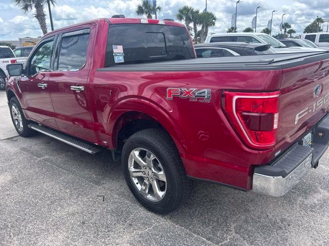 2022 Red Metallic Ford F-150 XLT 4X4 Truck