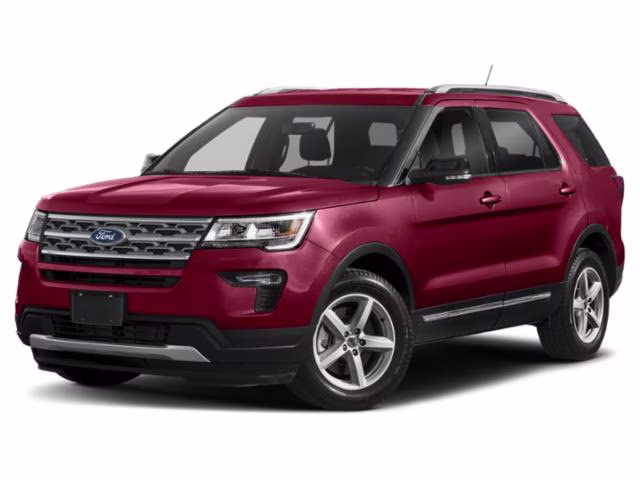 2018 Ruby Red Metallic Ford Explorer Limited 4X4 SUV
