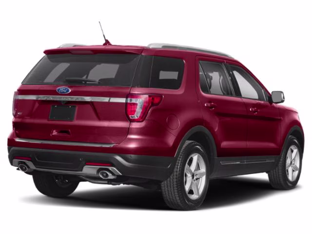 2018 Ruby Red Metallic Ford Explorer Limited 4X4 SUV