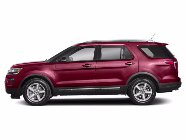 2018 Ruby Red Metallic Ford Explorer Limited 4X4 SUV