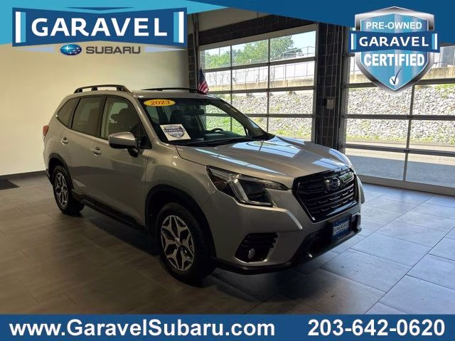 2023 Ice Silver Metallic Subaru Forester Premium AWD SUV