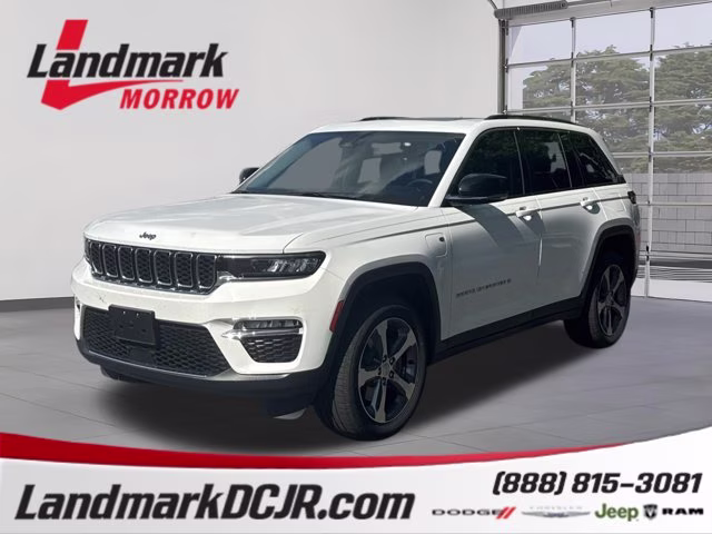 2023 Bright White Clearcoat Jeep Grand Cherokee 4xe 4xe 4X4 SUV