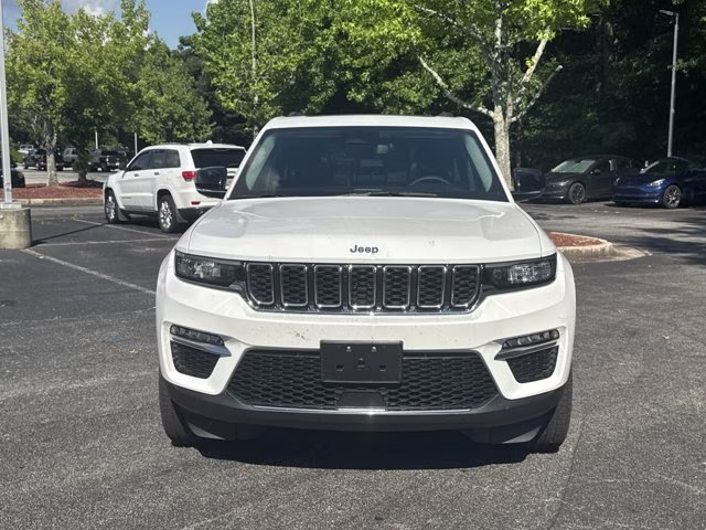 2023 Bright White Clearcoat Jeep Grand Cherokee 4xe 4xe 4X4 SUV