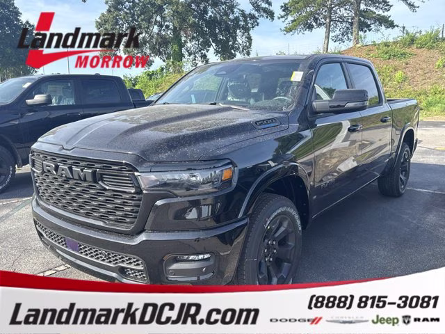 2026 Diamond Black Crystal Pearlcoat Ram 1500 Big Horn 4X4 Truck